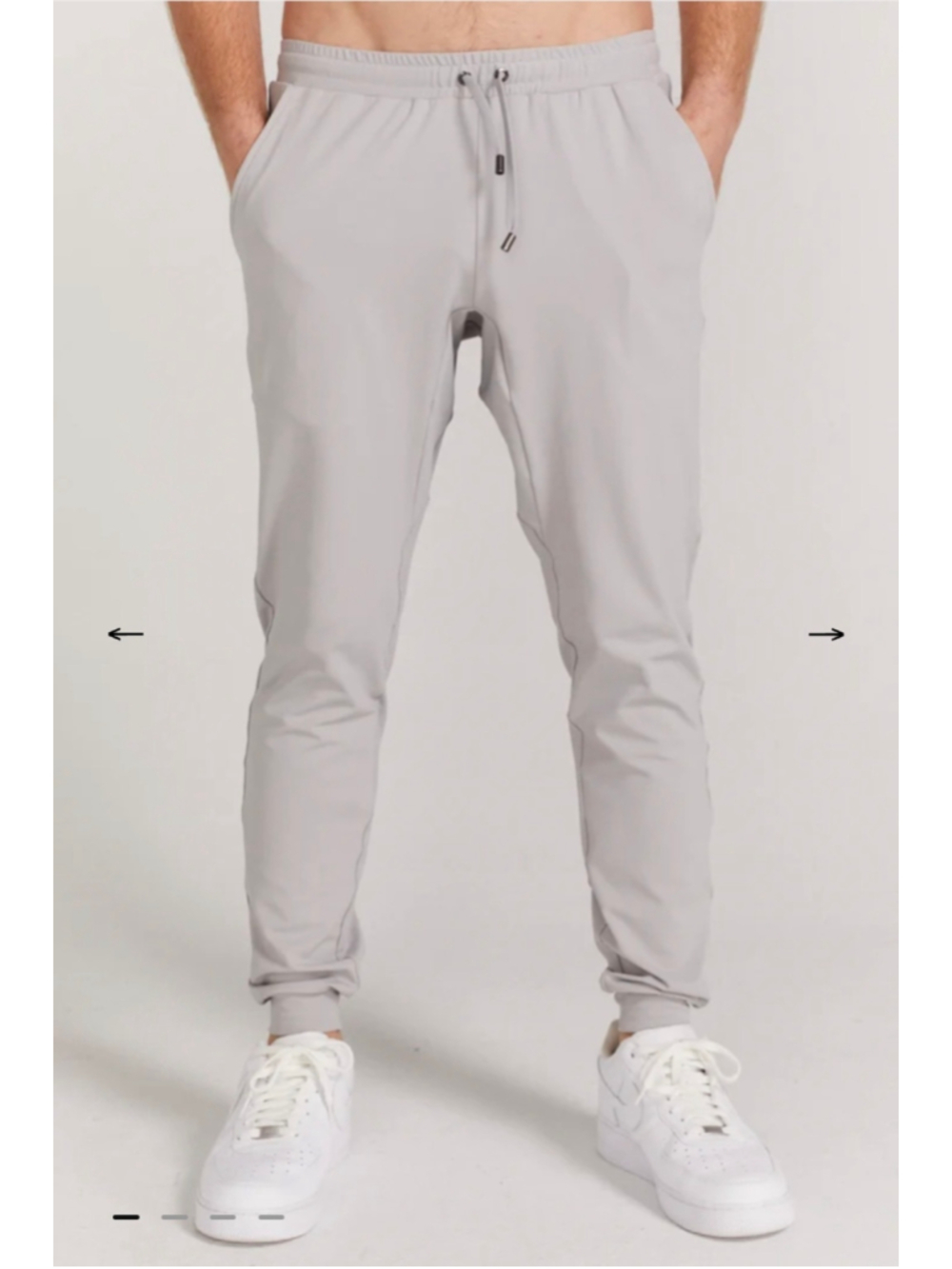 Men's REDVANLY Joggers Pants XL Grey
